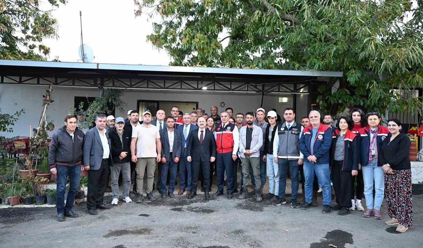 Aydın Valisi Varol, Sarıçam Mahallesi sakinleriyle buluştu