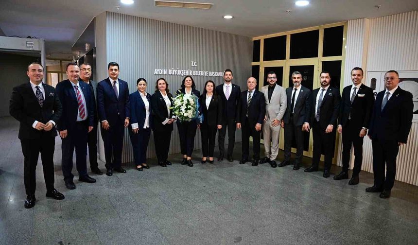 Başkan Çerçioğlu, AYSO Başkanı Maraş ve üyeleri ile görüştü