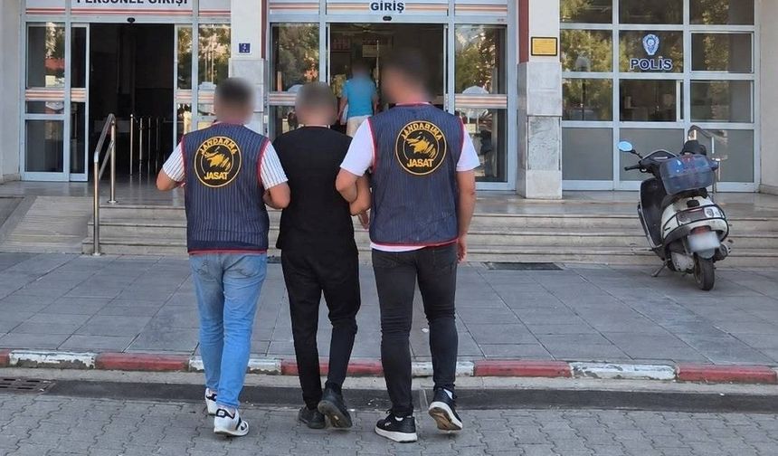 Bozdoğan'da 21 yıl 2 ay hapis cezasıyla aranan hükümlü yakalandı