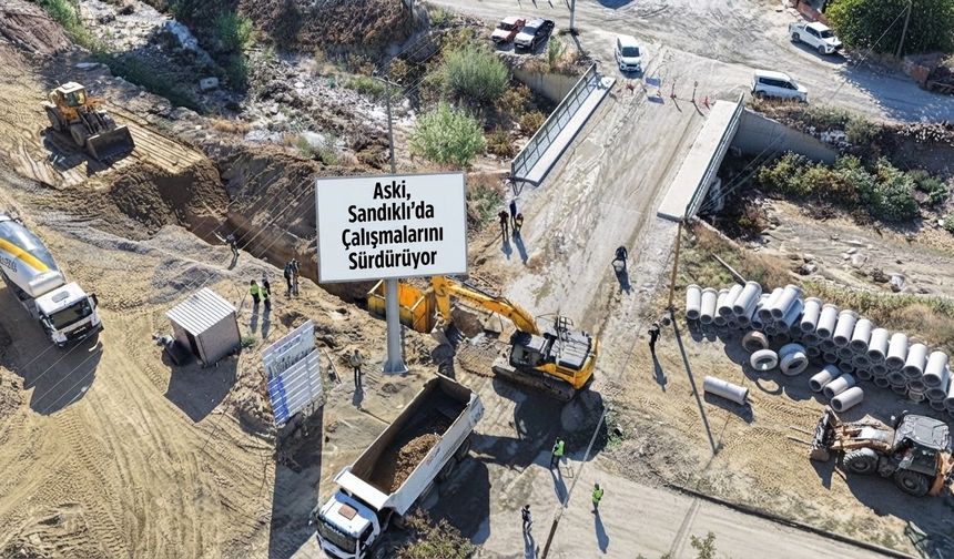 İncirliova'da 1,3 milyar liralık altyapı yatırımı sürüyor