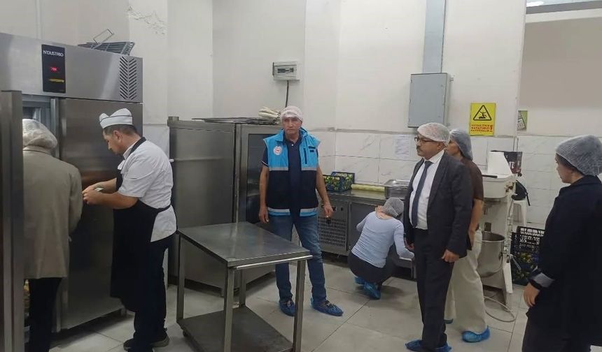 Nazilli'de kurum yemekhanelerine sıkı denetim