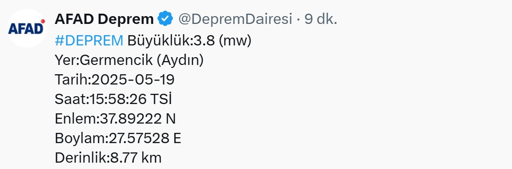 Germencik Deprem-1