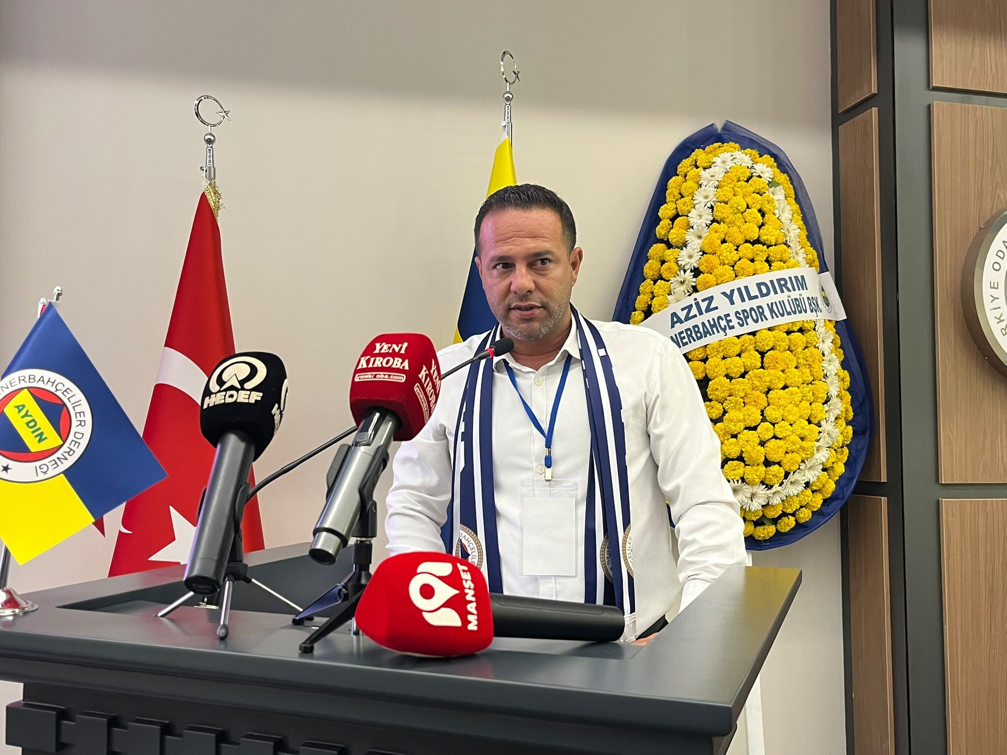 Aydın Fenerbahçeliler Derneği'nin Başkanı İbrahim Kaya oldu