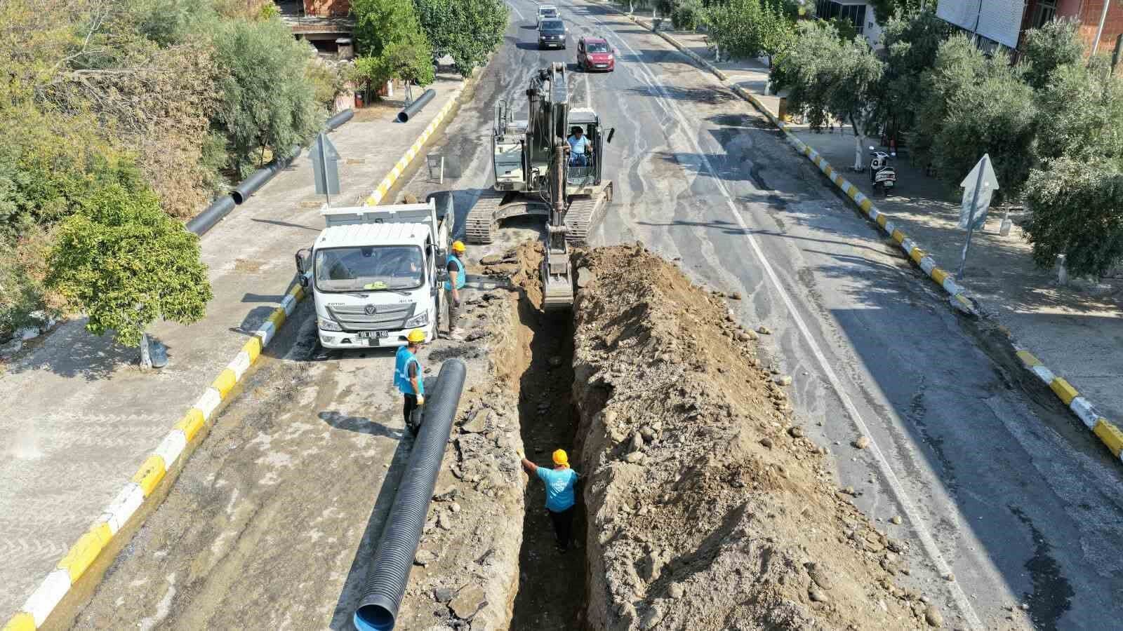 Aydın Büyükşehir Belediyesi'nden Bozdoğan'a altyapı yatırımı