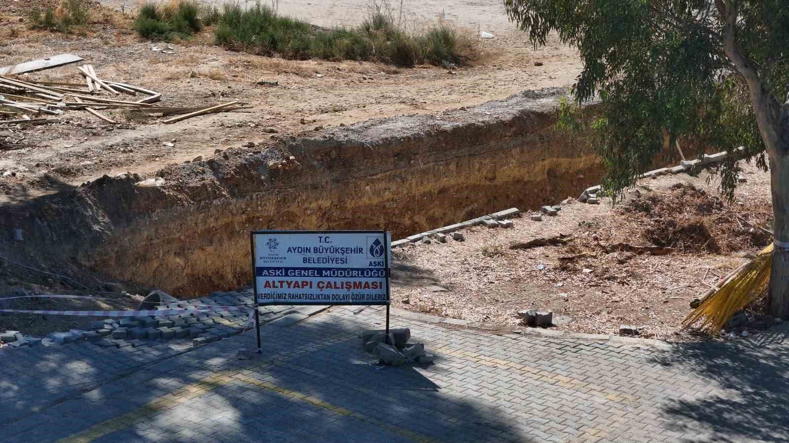 Aydın Büyükşehir'den Kuşadası'nda altyapı yatırımı