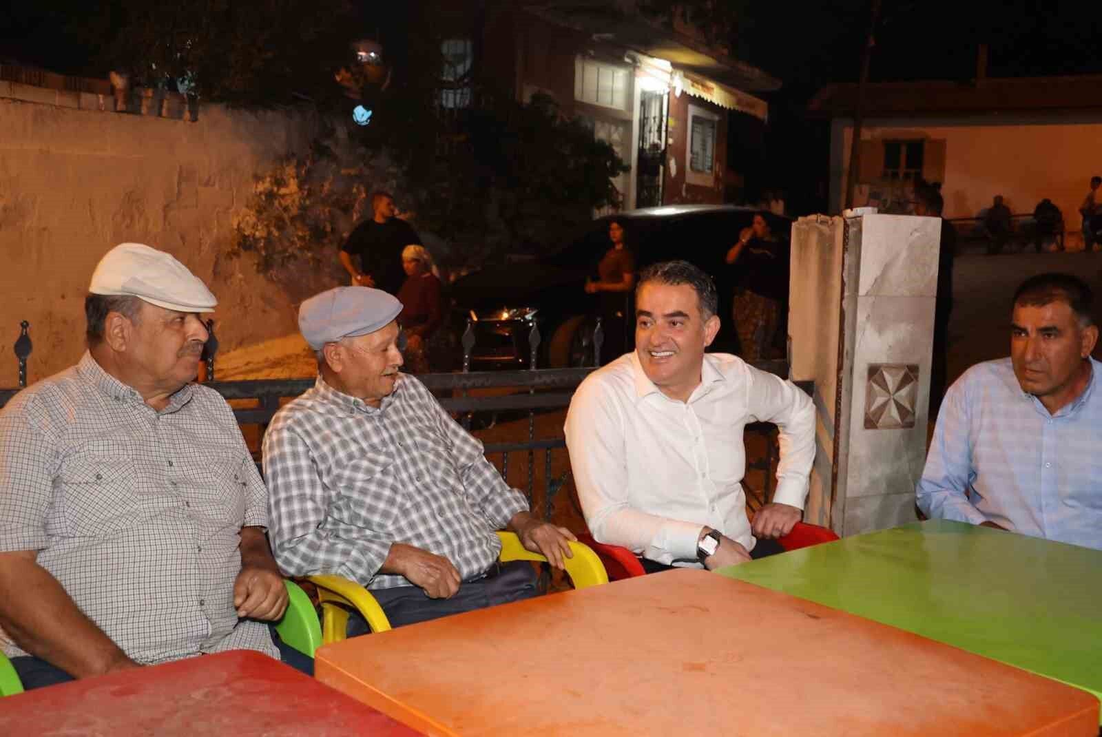 Başkan Arıcı, Şenköy'de vatandaşların taleplerini dinledi