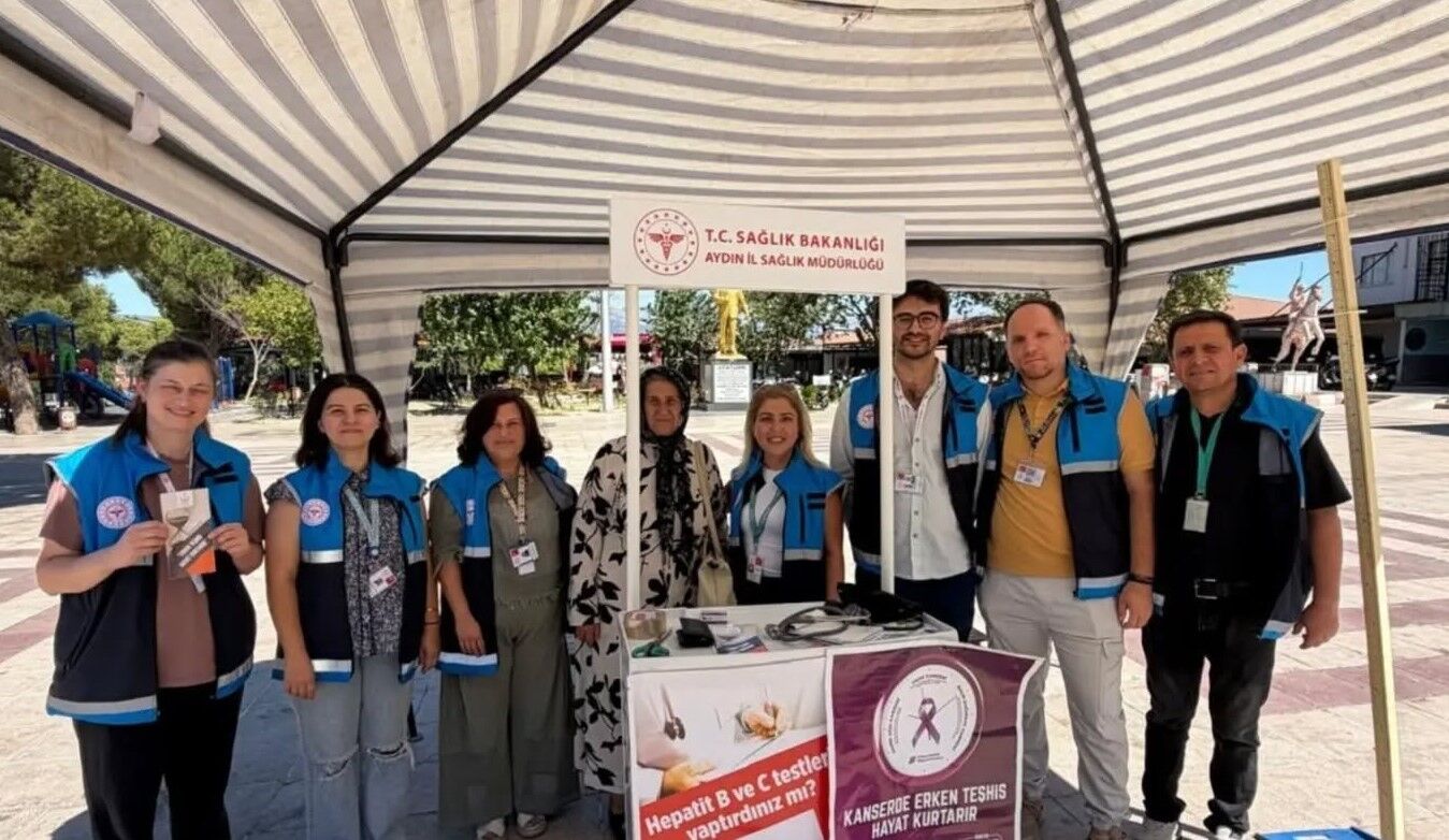 Karacasu'da vatandaşlara sağlık taraması