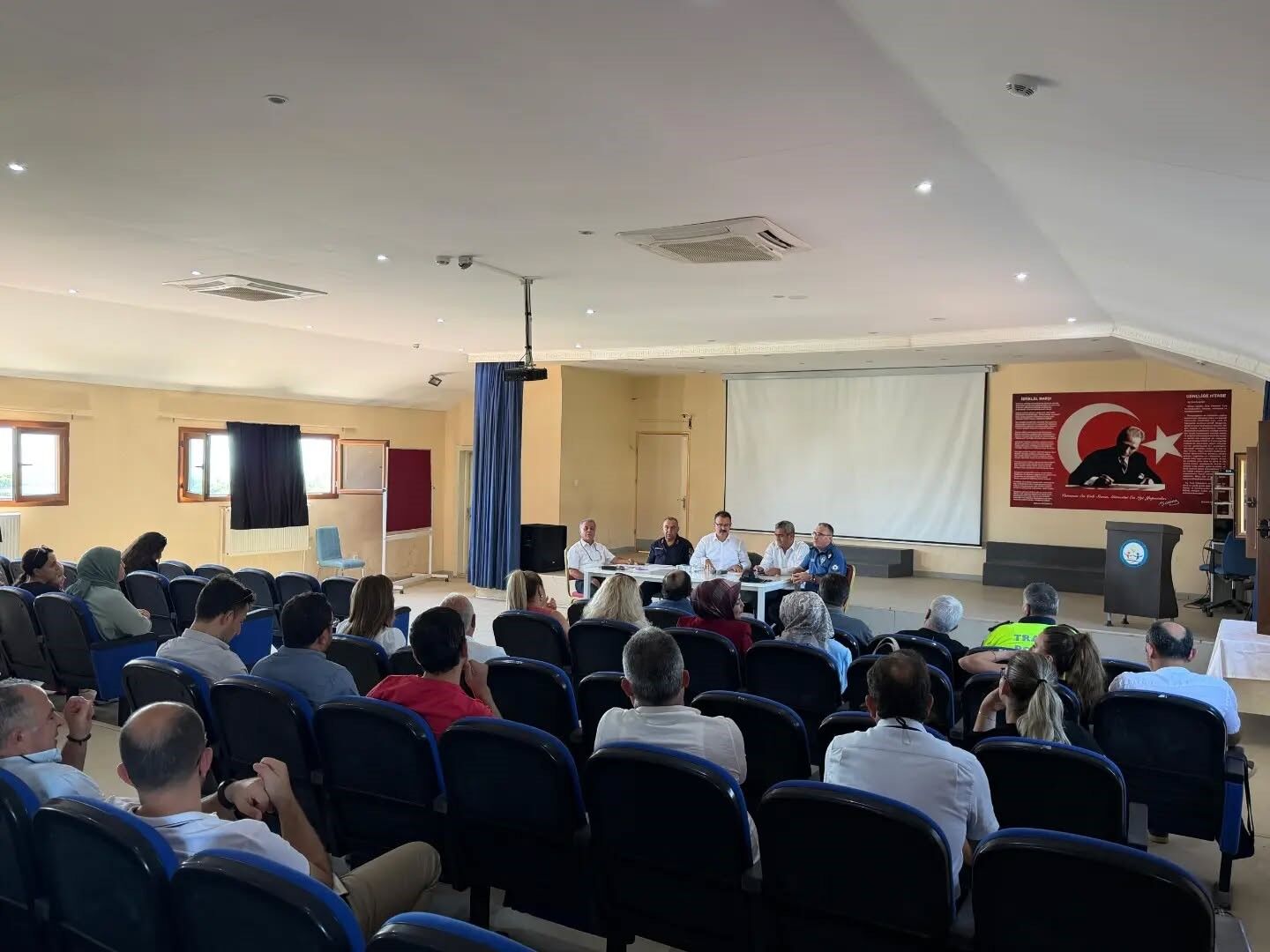 Sultanhisar'da yeni eğitim yılı öncesi okul güvenliği masaya yatırıldı
