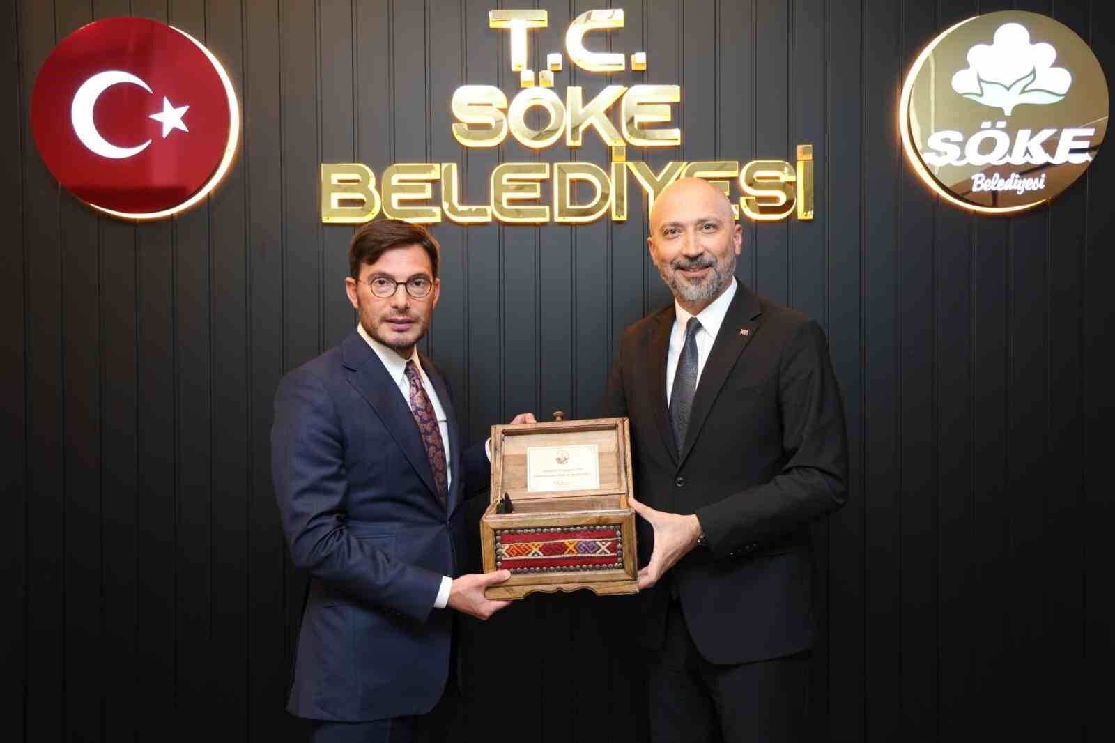 Tokat Belediye Başkanı Yazıcıoğlu, Başkan Arıkan'la görüştü