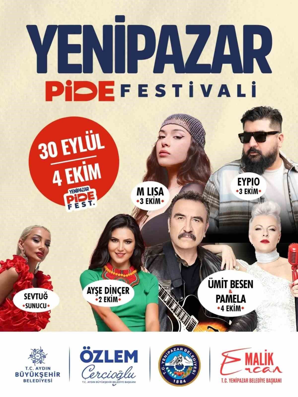 Yenipazar'da pide ve müzik şöleni bugün başlıyor