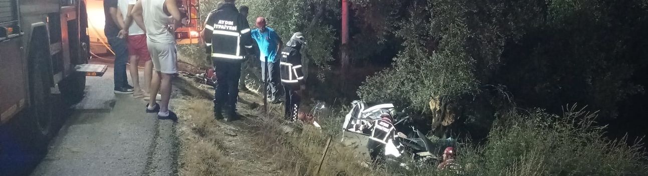 Çine’de kaza 2 kişi öldü